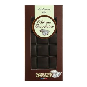 Noir Cameroun 66% L'Artisan Chocolatier Choconly