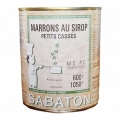 Boite Marrons au Sirop Petits Cassés Choconly